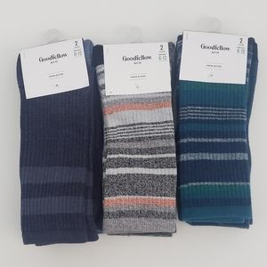 6 pairs of Goodfellow Crew Socks